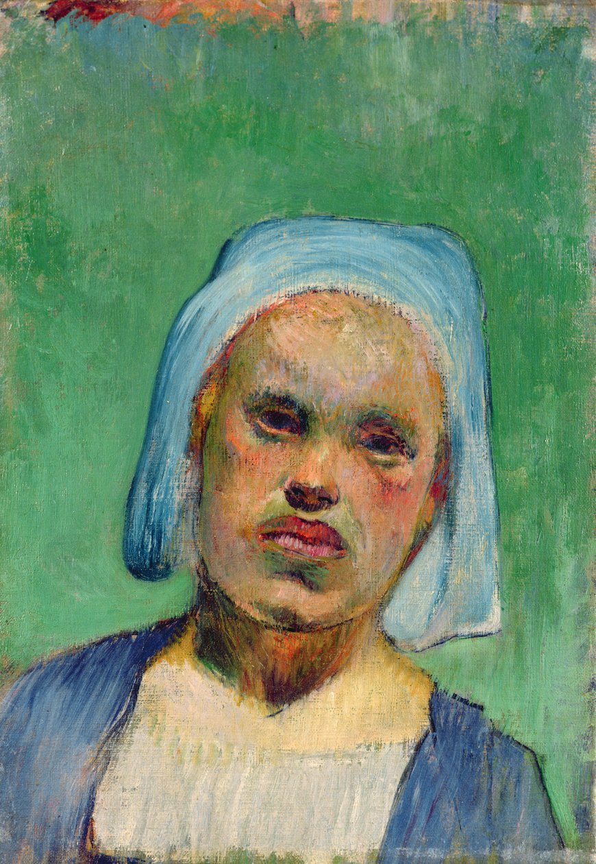 Cabeça de um bretão de Paul Gauguin