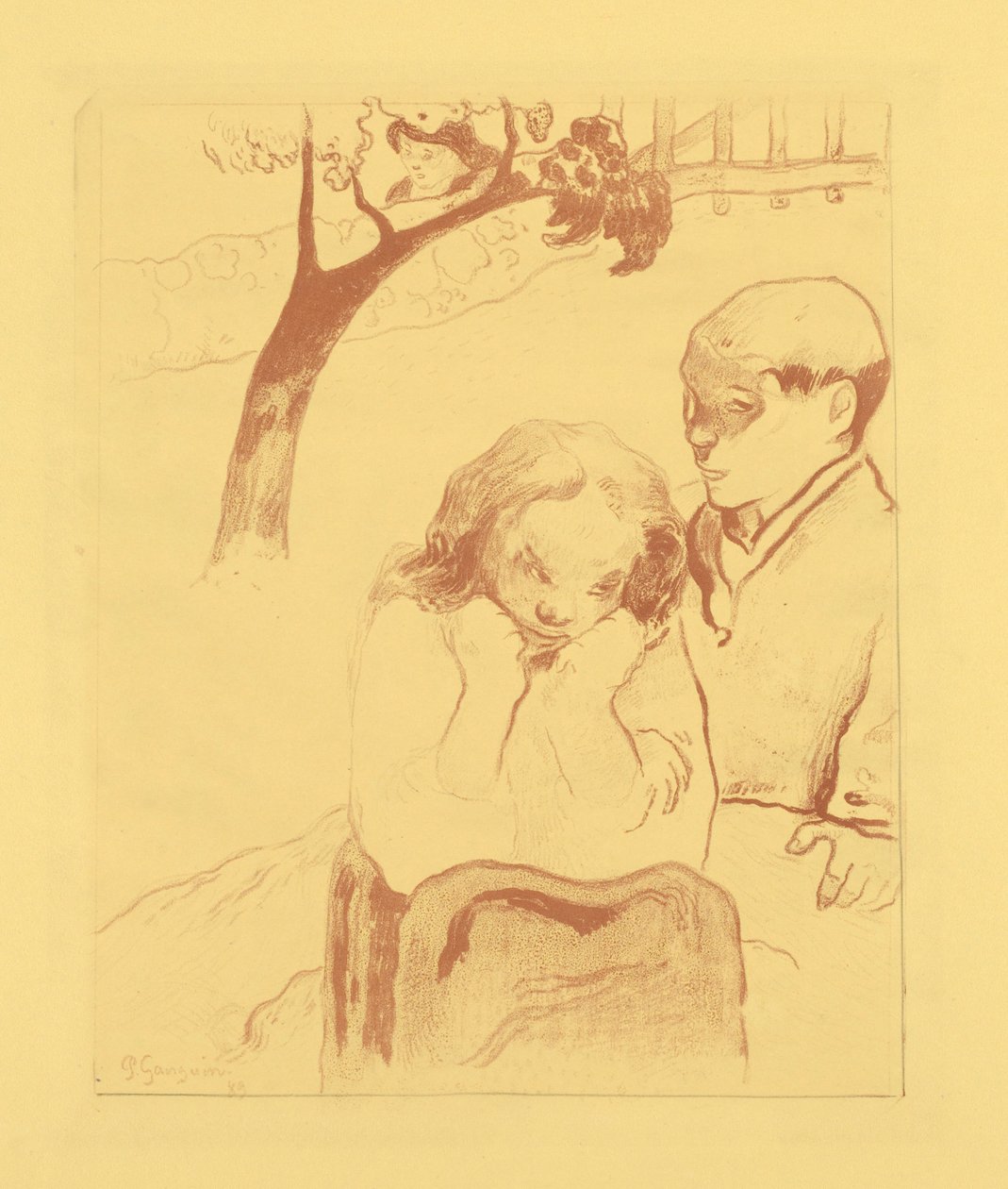Miséria Humana de Paul Gauguin