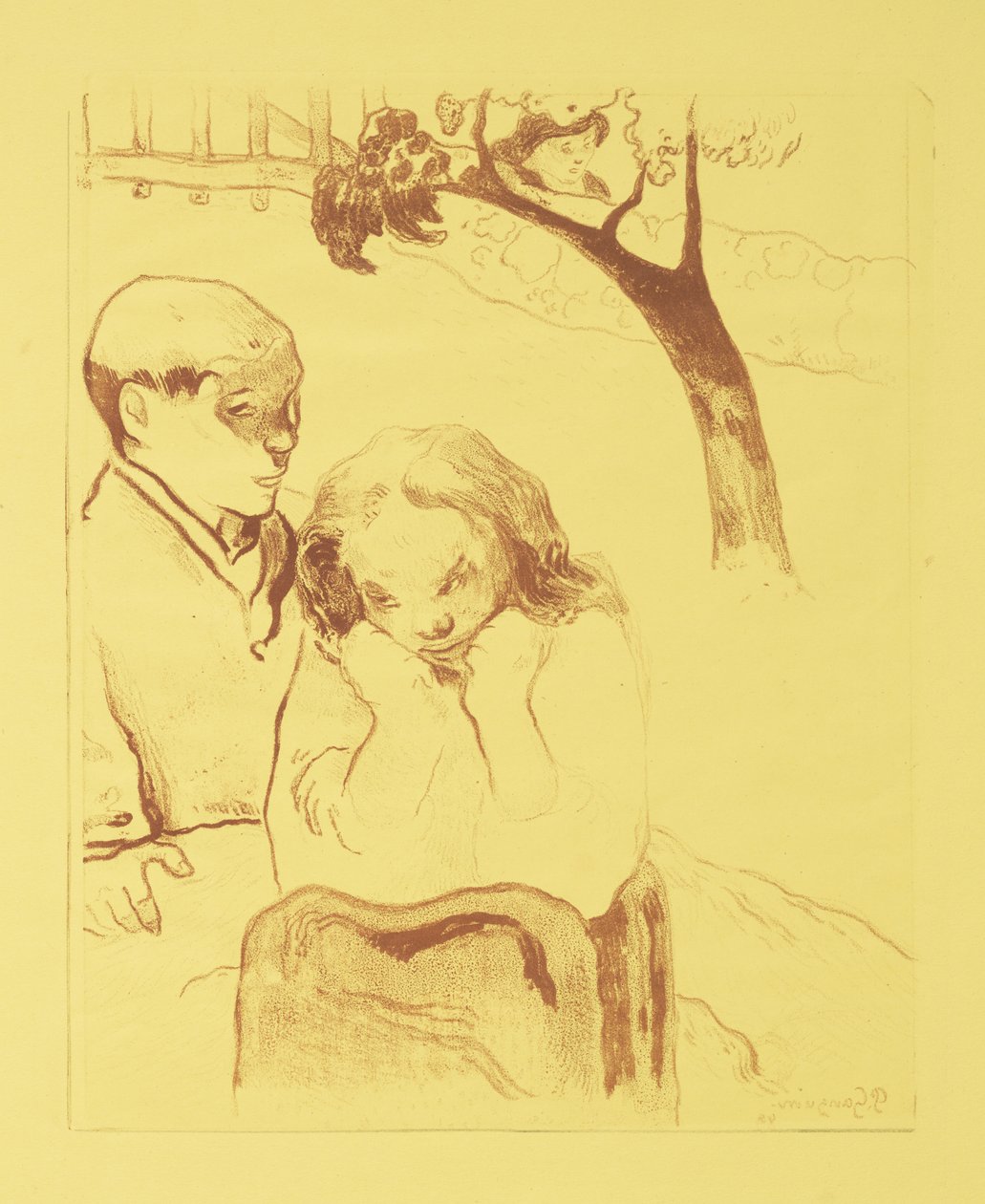 Miséria Humana, 1889 de Paul Gauguin