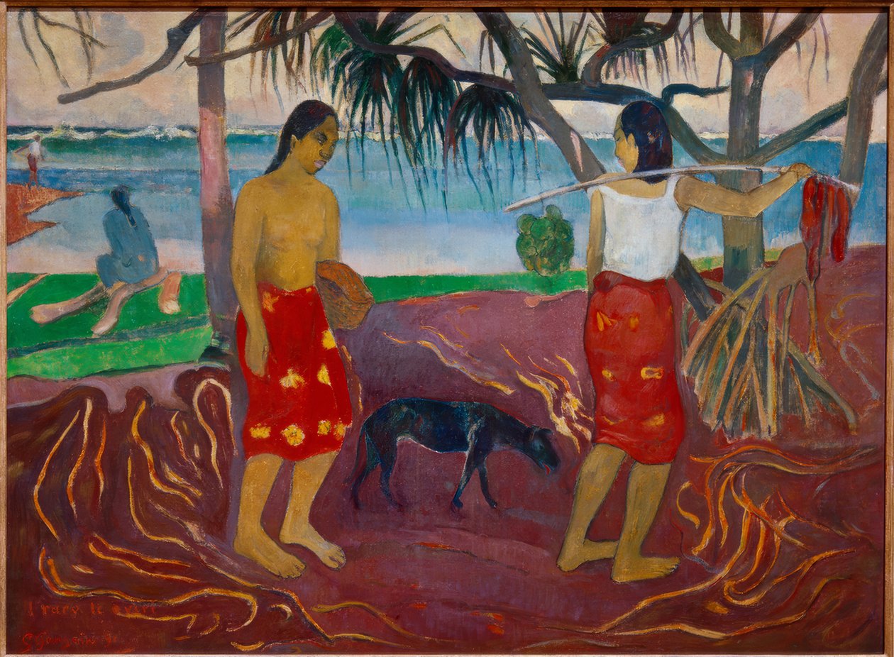 Abaixo do ovário de Paul Gauguin