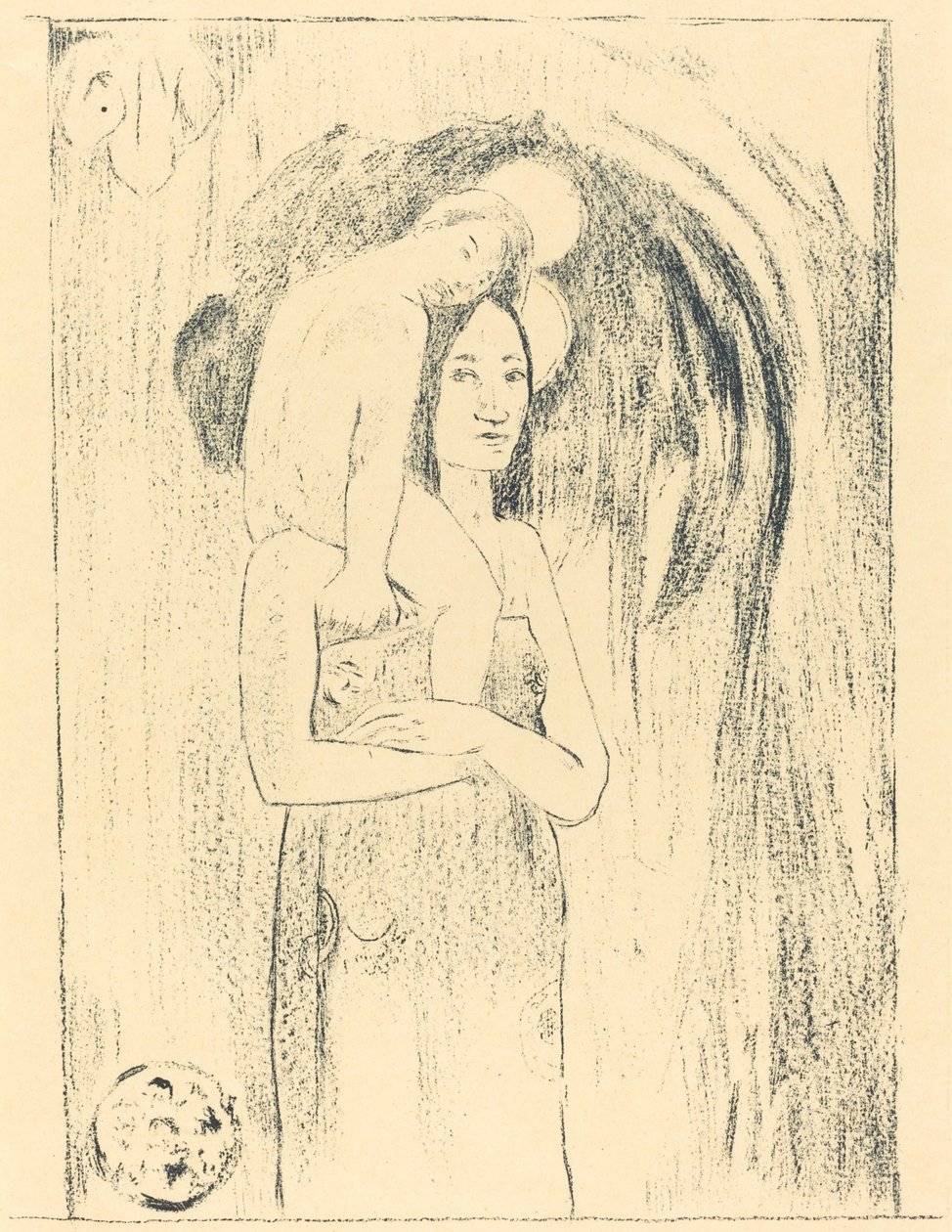 Ia Orana Maria (Saudamos-te, Maria) de Paul Gauguin