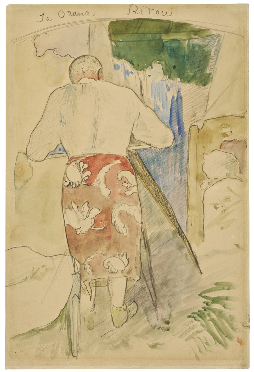 I Orana Ritou, c.1891-94 de Paul Gauguin