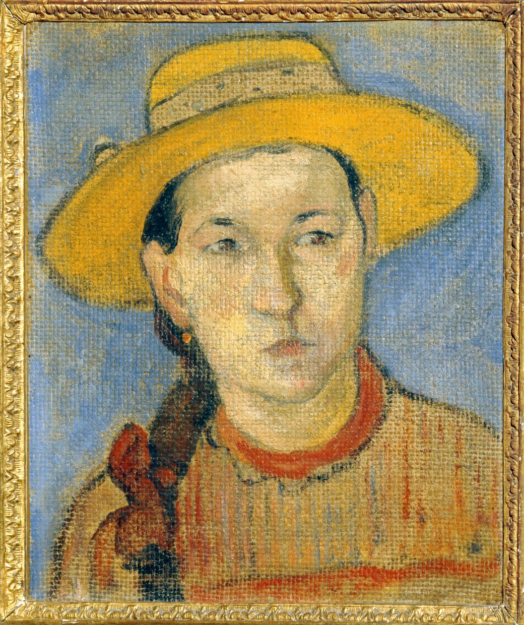 Jeune creole - Jovem crioulo ... (pintura sobre tela) de Paul Gauguin