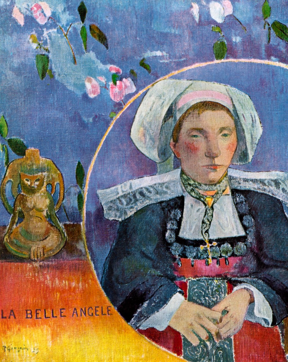 La Belle Angele, 1889 1939. de Paul Gauguin