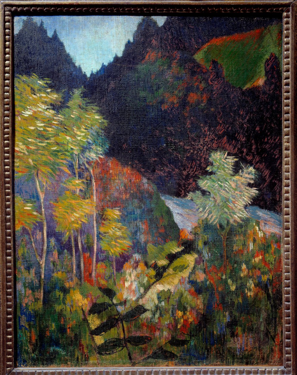 Pintura de paisagem por Paul Gauguin de Paul Gauguin