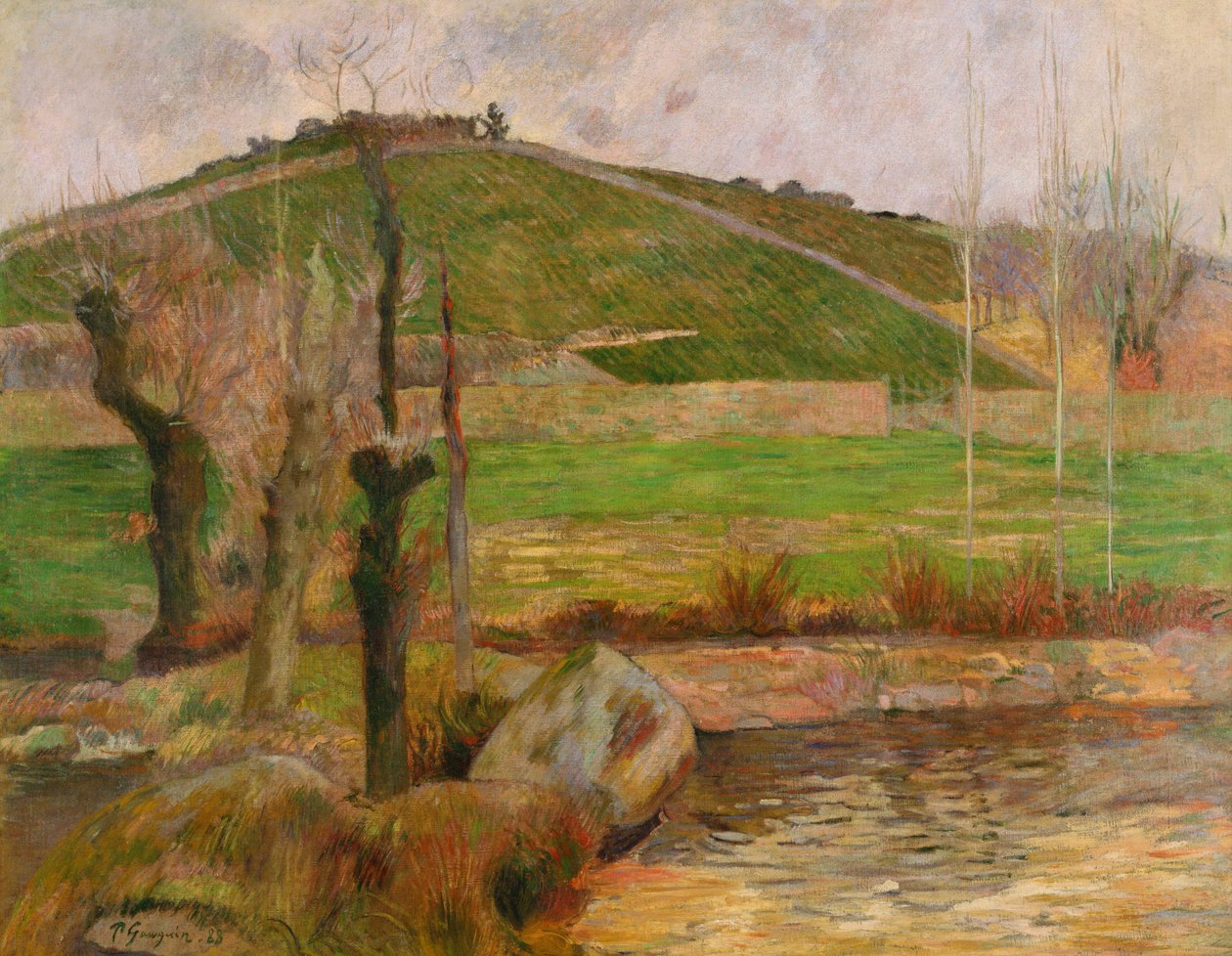 Paisagem perto de Pont-Aven de Paul Gauguin