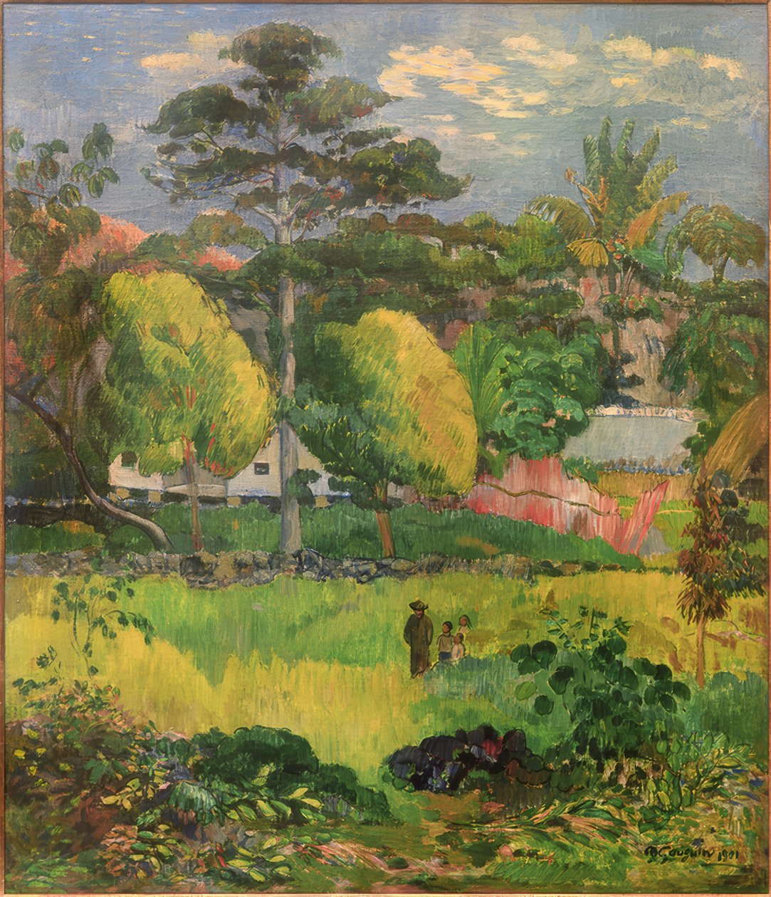Paisagem, 1901 de Paul Gauguin