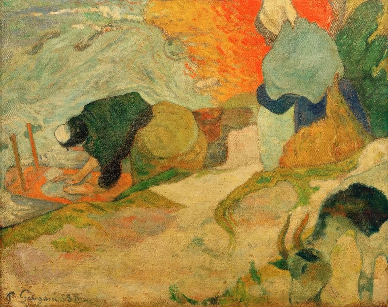 Anilhas em Arles de Paul Gauguin