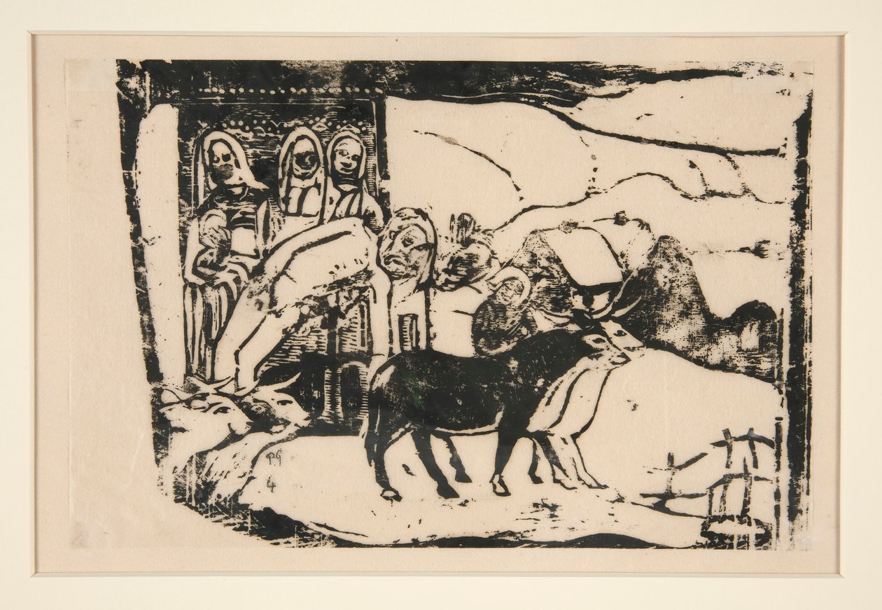 O Calvário Bretão de Paul Gauguin