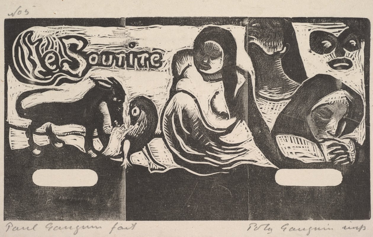 O sorriso, 1899. de Paul Gauguin