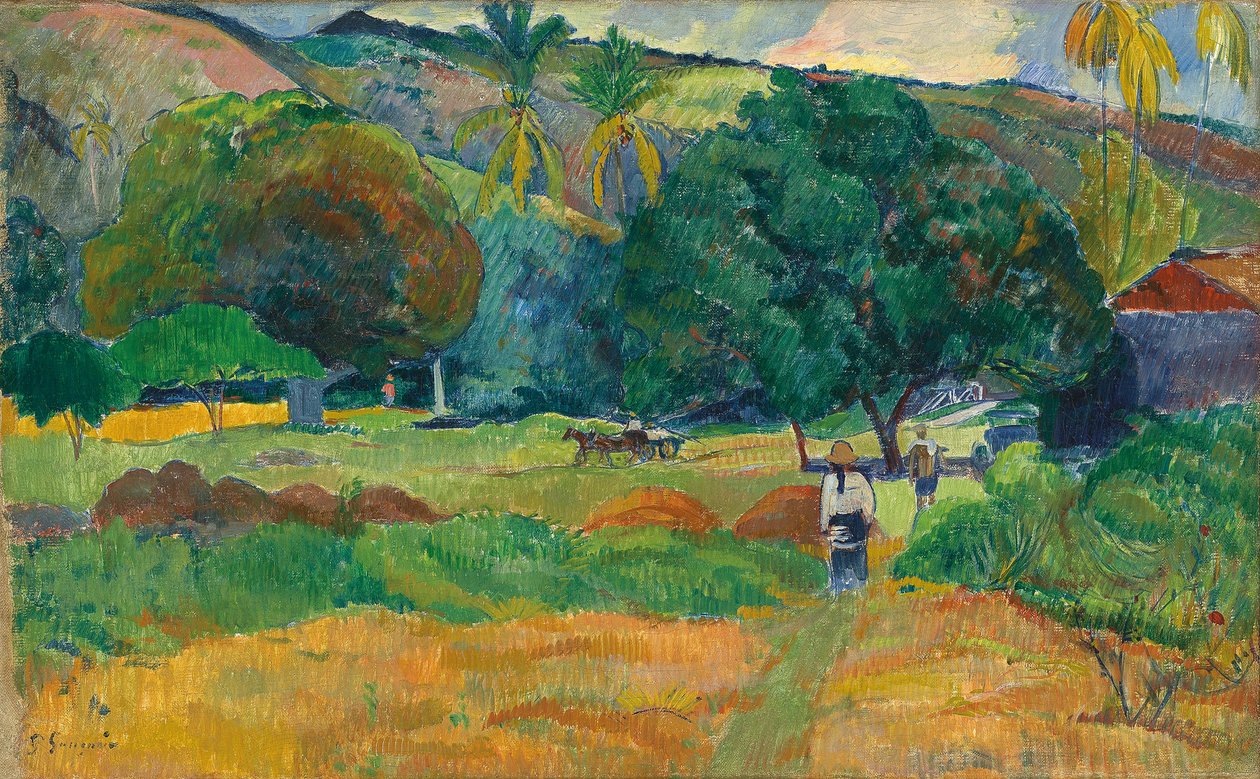 Le Vallon, 1892 de Paul Gauguin