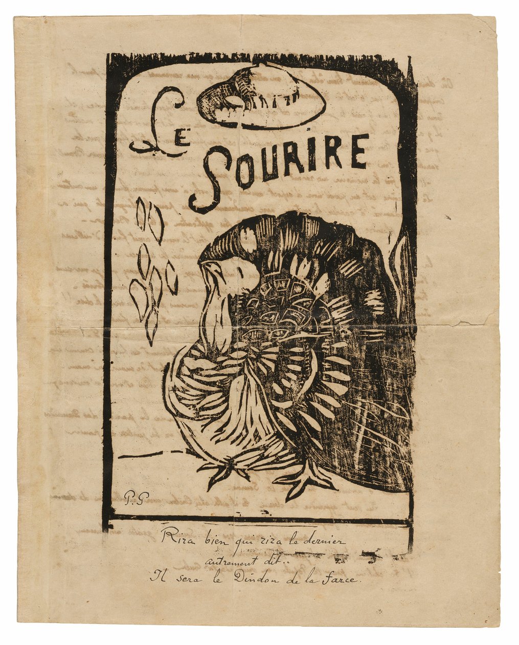 The Smile: Wicked Journal, março de 1900 de Paul Gauguin