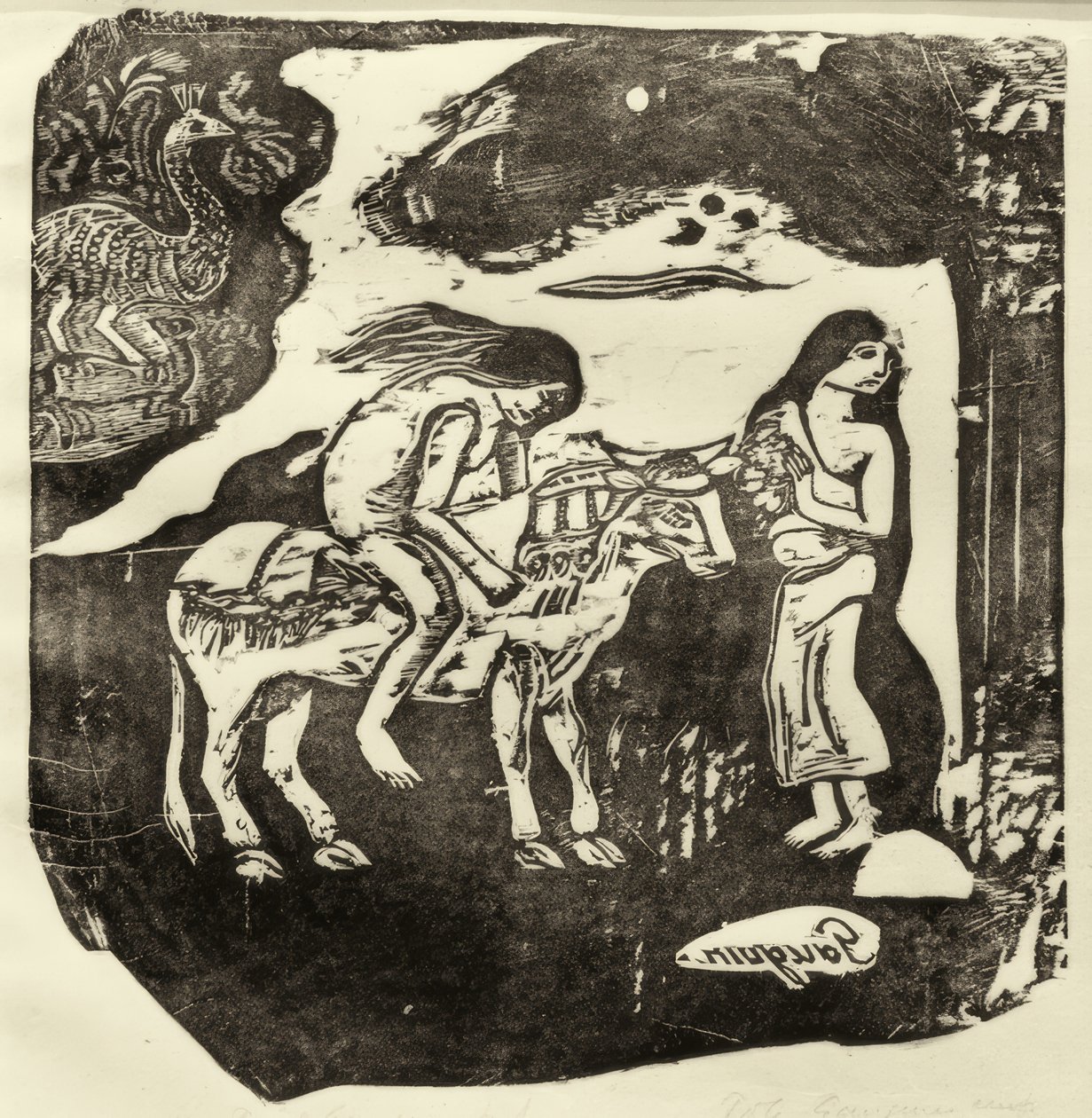 O sequestro da Europa de Paul Gauguin