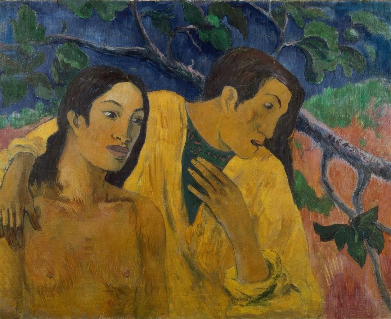 Amantes de Paul Gauguin