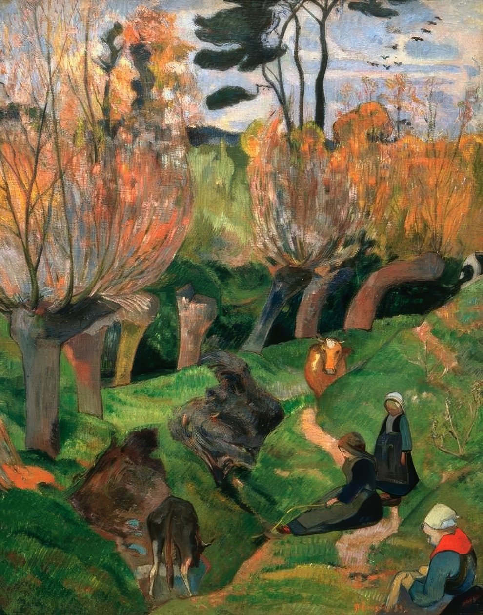Salgueiros de Paul Gauguin