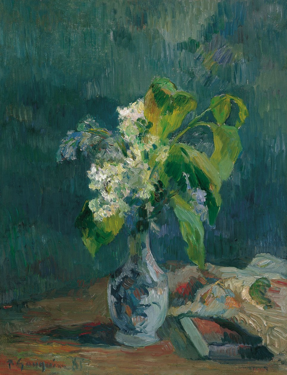 Lilás, 1885 de Paul Gauguin