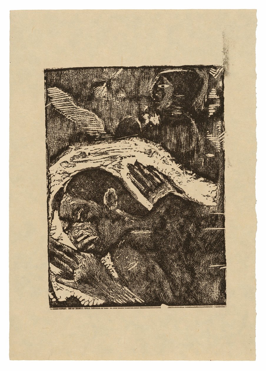 Manao tupapau (Ela pensa no fantasma ou o fantasma pensa nela) de Paul Gauguin
