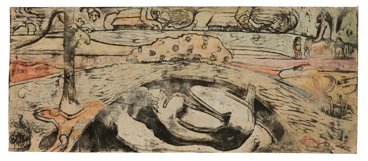 Manao tupapau (Ela pensa no fantasma ou O fantasma pensa nela) de Paul Gauguin