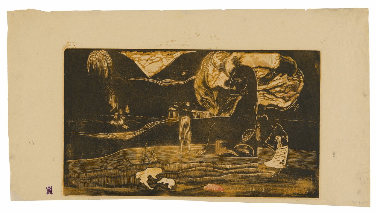 Maruru (Oferendas de Gratidão), da Suíte Noa Noa de Paul Gauguin