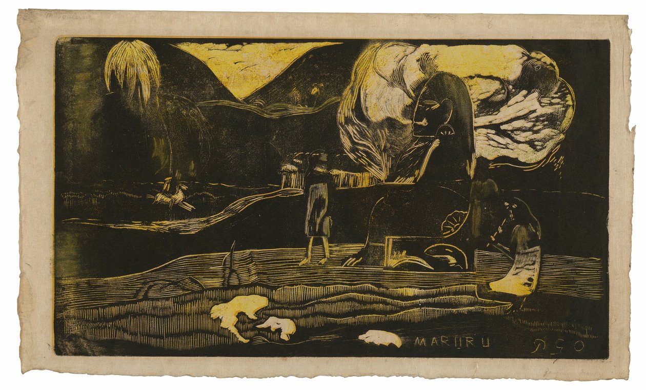 Maruru (Oferendas de Gratidão), da Suíte Noa Noa de Paul Gauguin