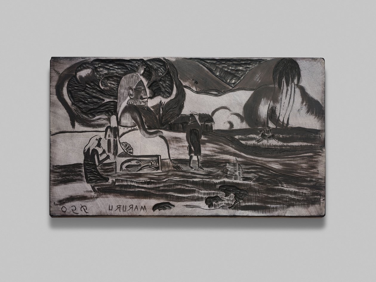 Maruru (oferendas de gratidão), da série Noa Noa de Paul Gauguin