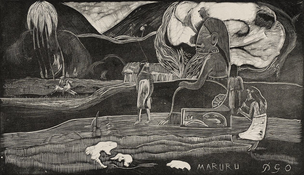 Maruru (Ofertas de agradecimento) de Paul Gauguin
