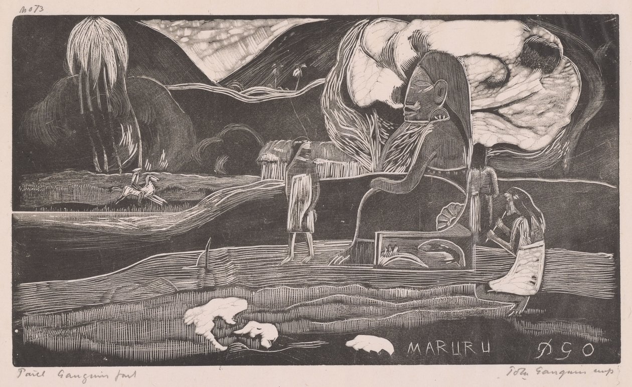 Maruru de Paul Gauguin