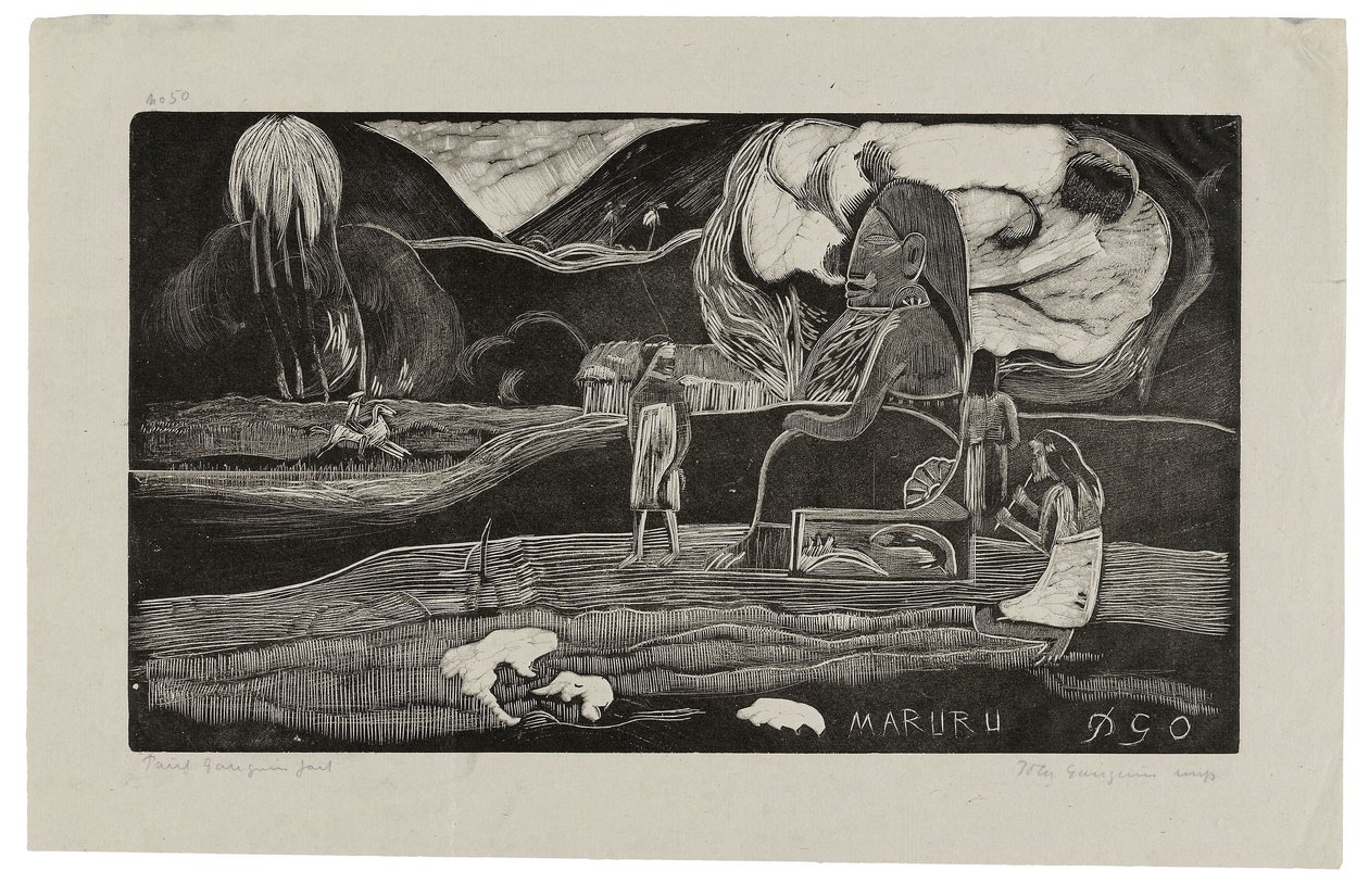Maruru, Ofertas de gratidão, de Noé Noé, 1894 de Paul Gauguin