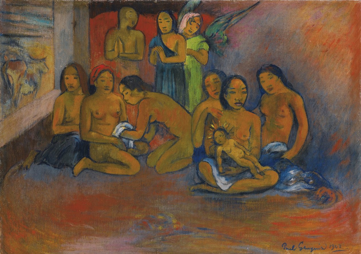 Natividade, 1902 de Paul Gauguin