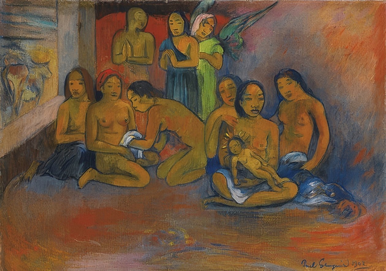 Natividade. 1902 de Paul Gauguin