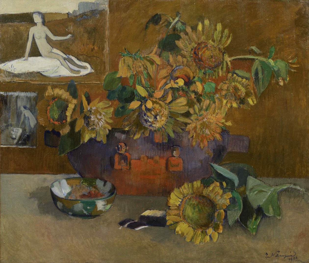 Ainda vida com esperança, 1901. de Paul Gauguin