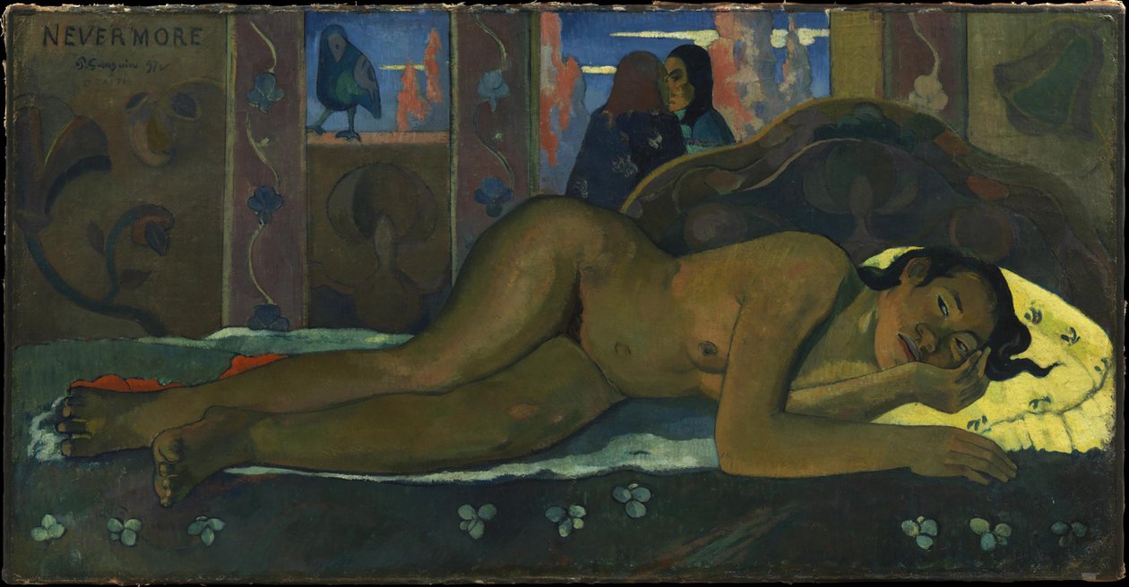 Nunca mais, 1897. de Paul Gauguin