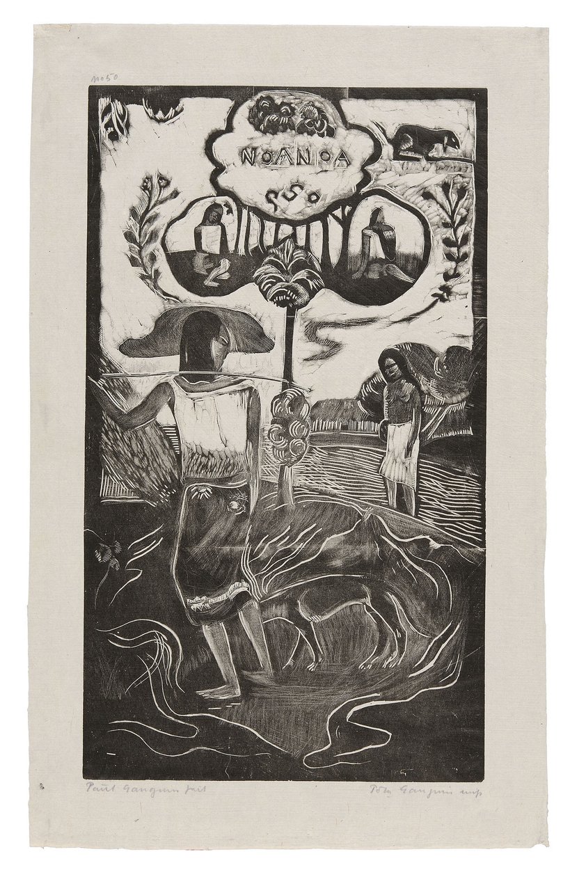 Noa Noa (Fragrante), da Suite Noa Noa de Paul Gauguin