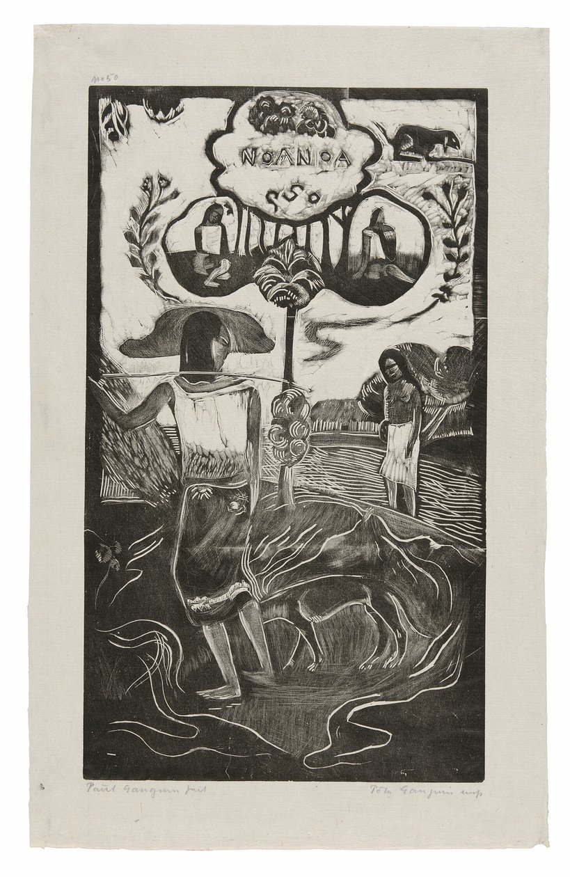 Noa Noa (Fragrante), da Suite Noa Noa de Paul Gauguin