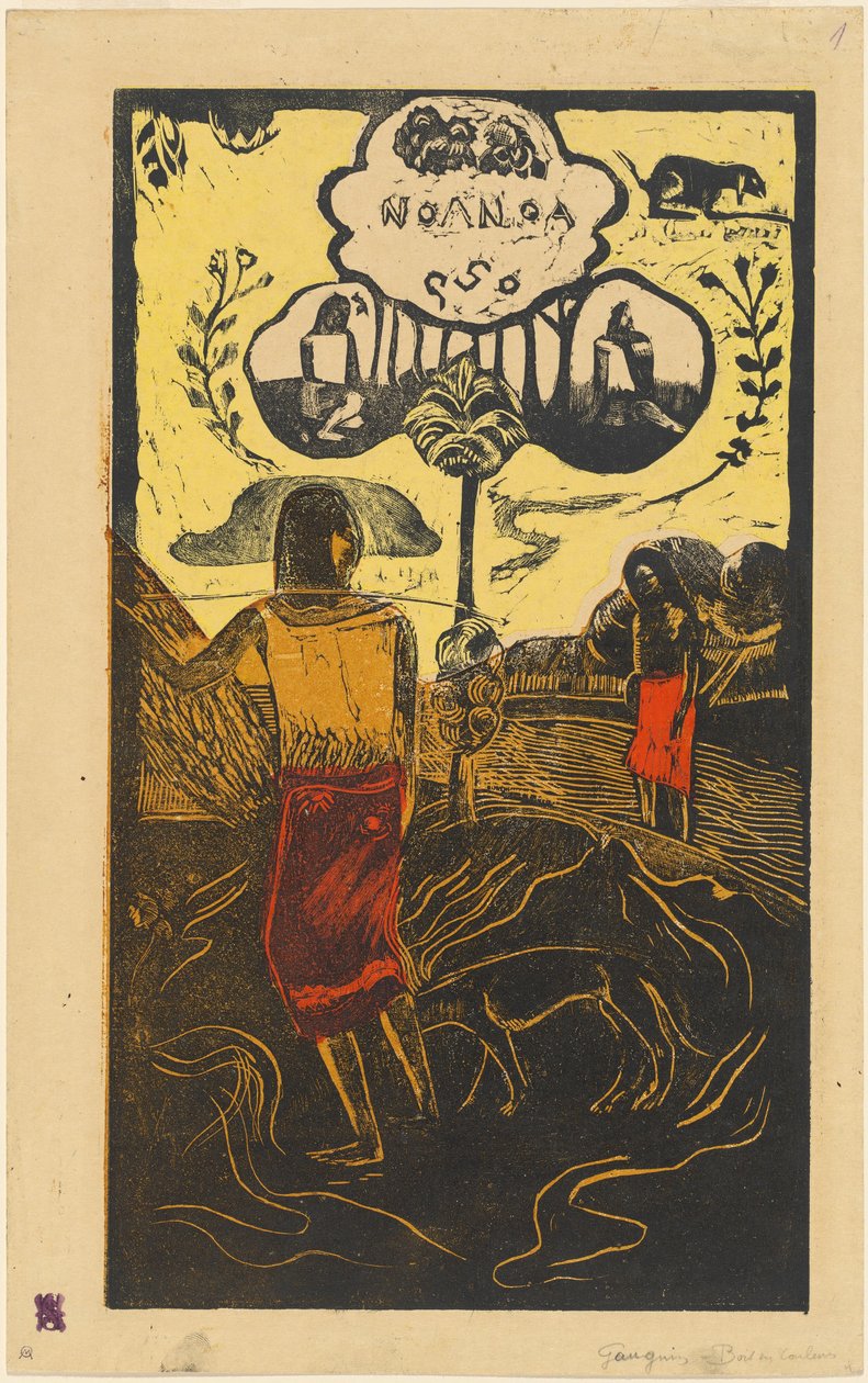 Noa Noa (perfumado, perfumado) de Paul Gauguin