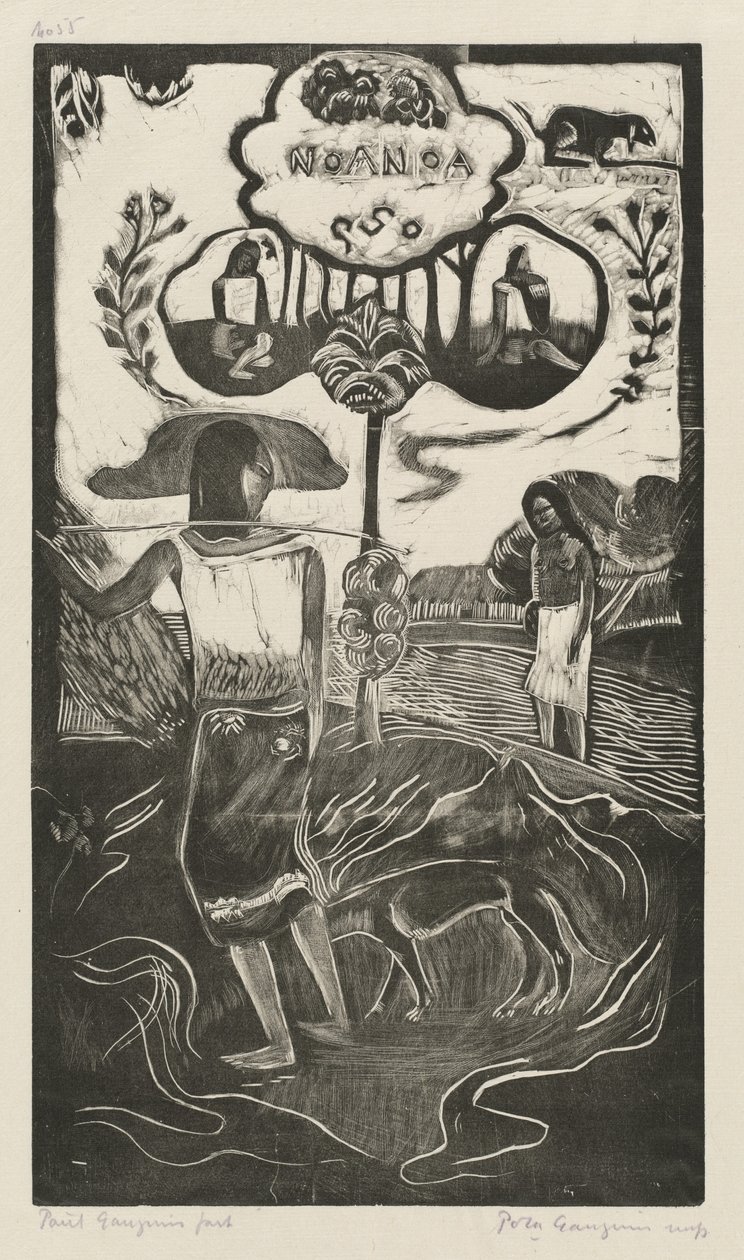 Noa Noa (perfumado, perfumado) de Paul Gauguin