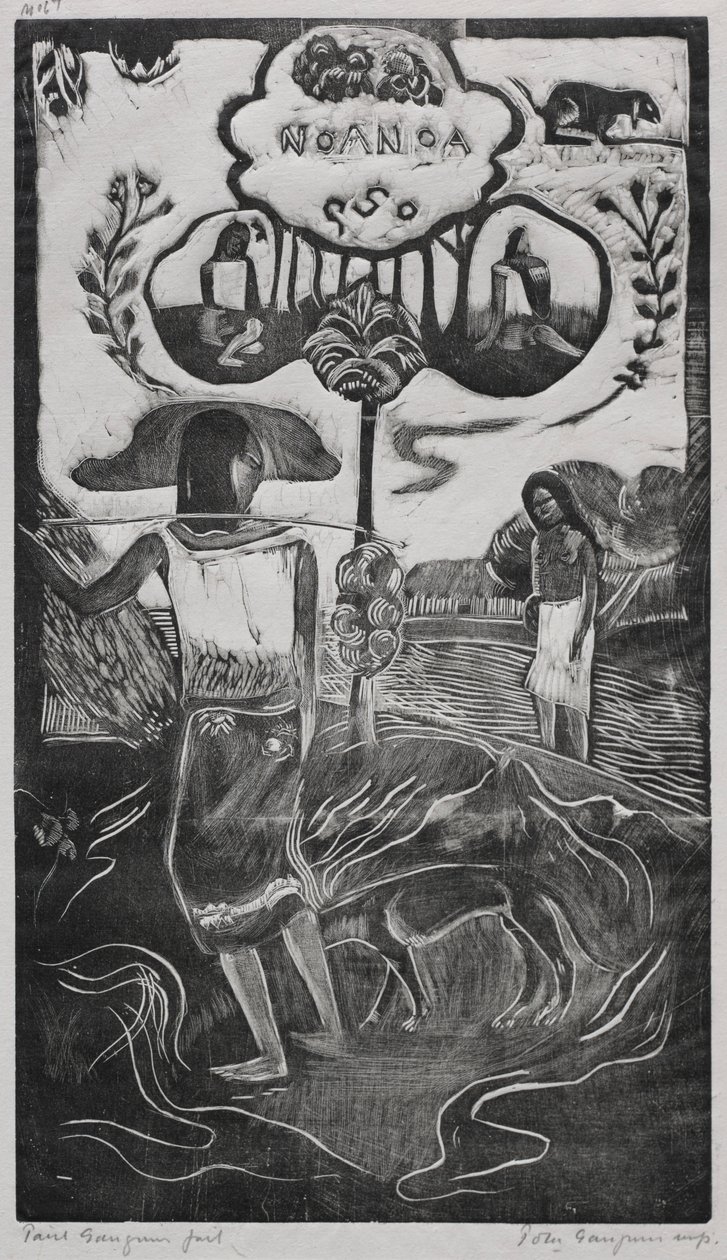 Noa Noa: Noa Noa Perfume, 1893-94. de Paul Gauguin
