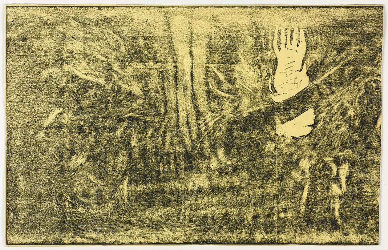 Noé: O Diabo Fala O Poder da Alma Ino reto, Women Washing Clothes verso, 1893-1894. de Paul Gauguin