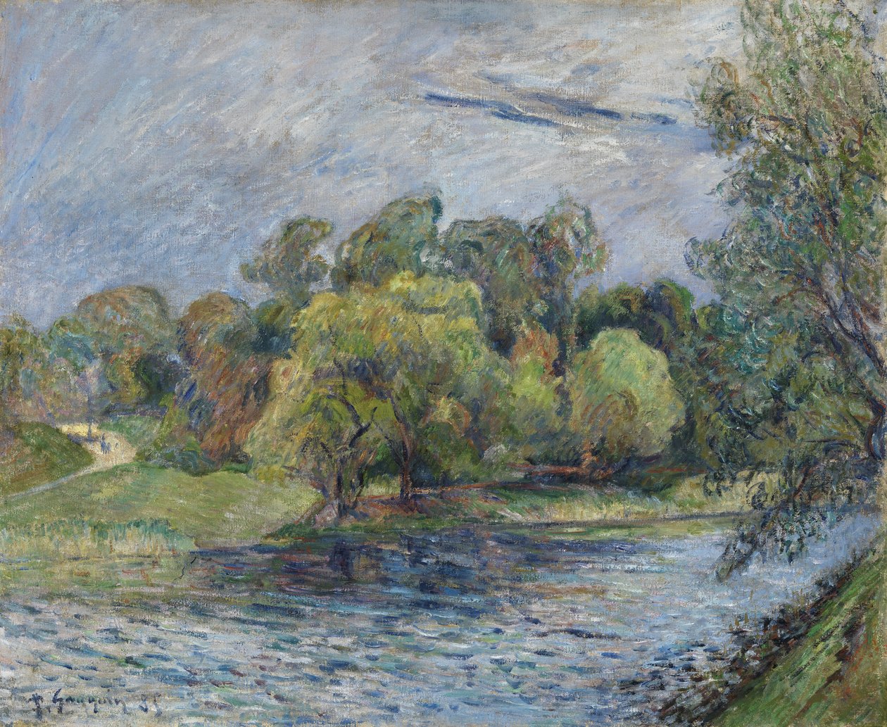 Parque Oestervold, Copenhaga de Paul Gauguin