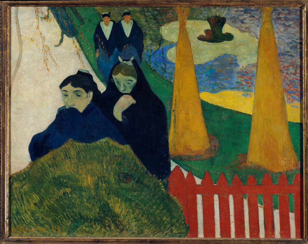 Mulheres idosas em Arles de Paul Gauguin