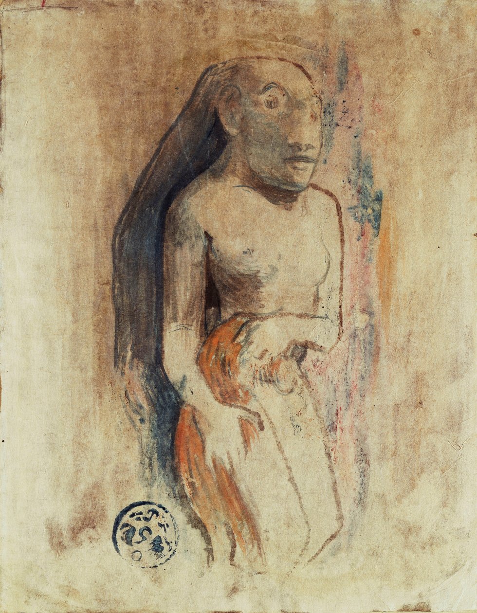 Obstáculos, 1894 de Paul Gauguin