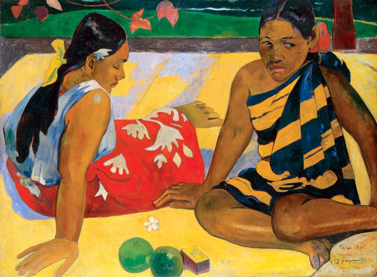 Fogos de artifício. O que há de novo, 1892 de Paul Gauguin