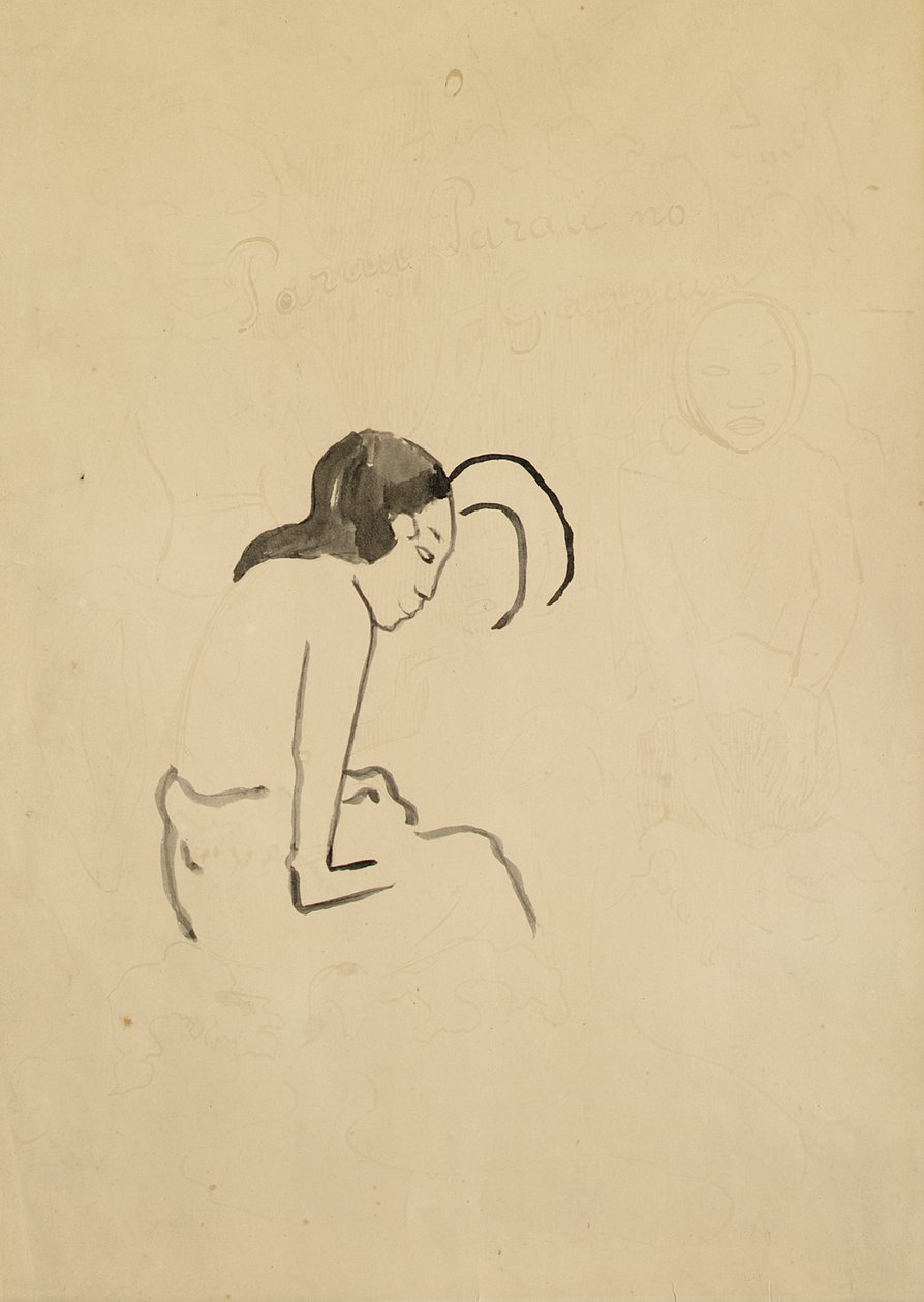 Pelotão, 1891-93 de Paul Gauguin