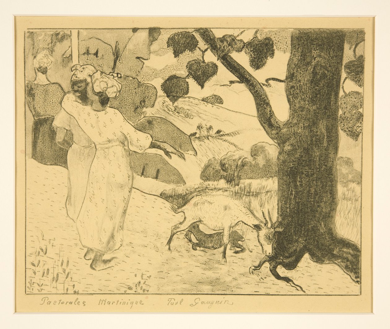 Pastorais Martinica de Paul Gauguin