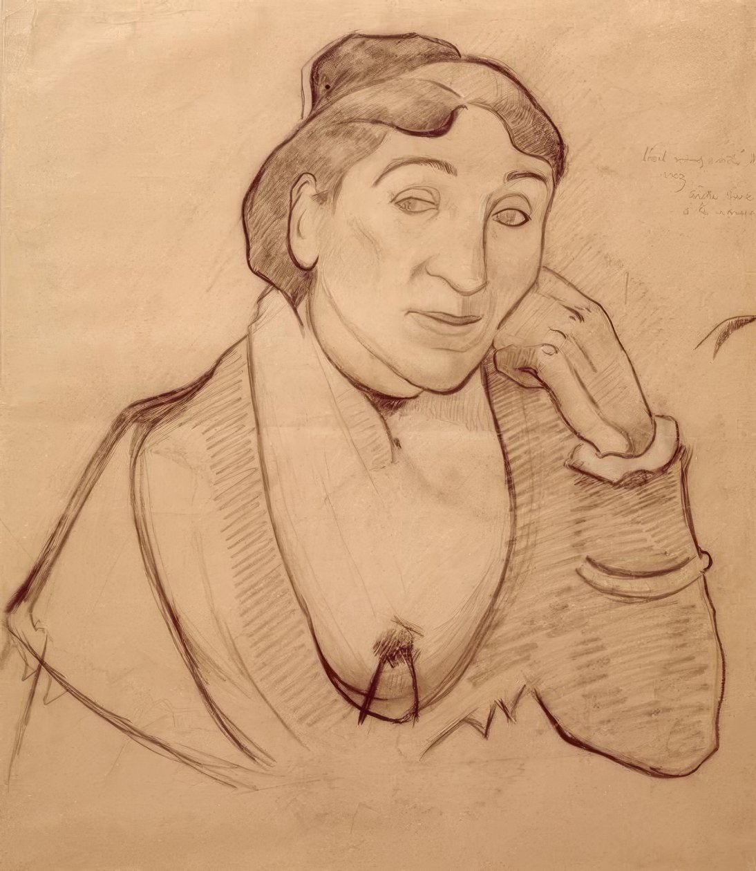 Retrato de Arlésienne de Paul Gauguin