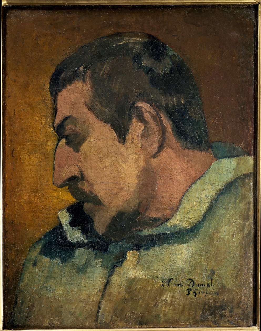 Retrato do artista (óleo sobre tela de Paul Gauguin