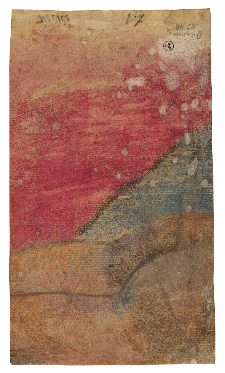 Taiti reclinado (fragmento) de Paul Gauguin