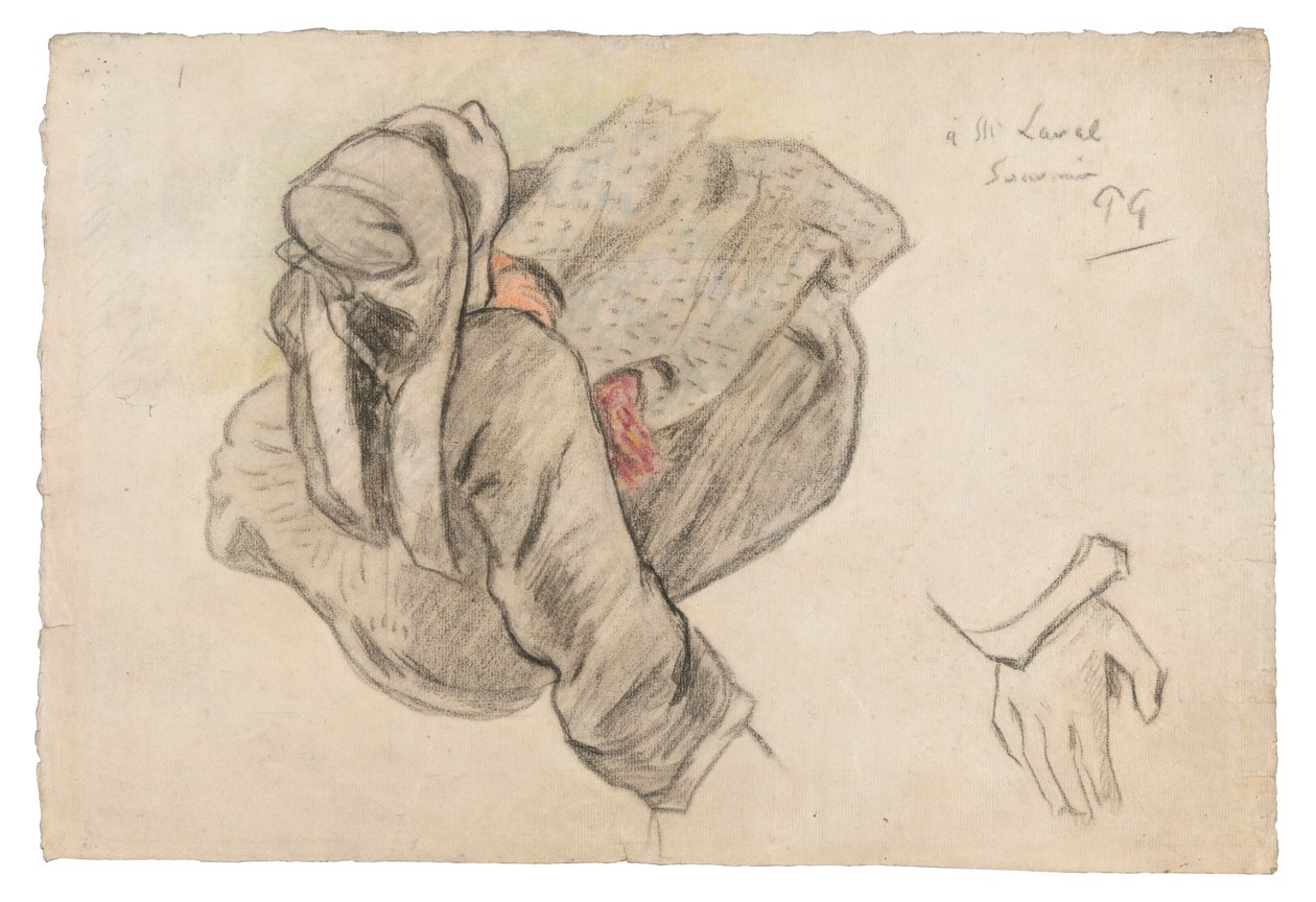 Mulher bretã sentada de Paul Gauguin