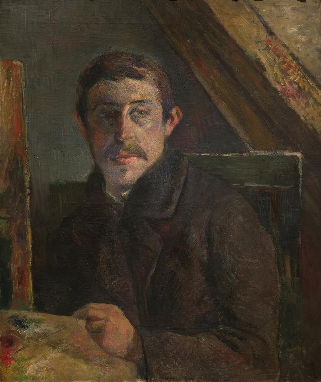 auto-retrato de Paul Gauguin