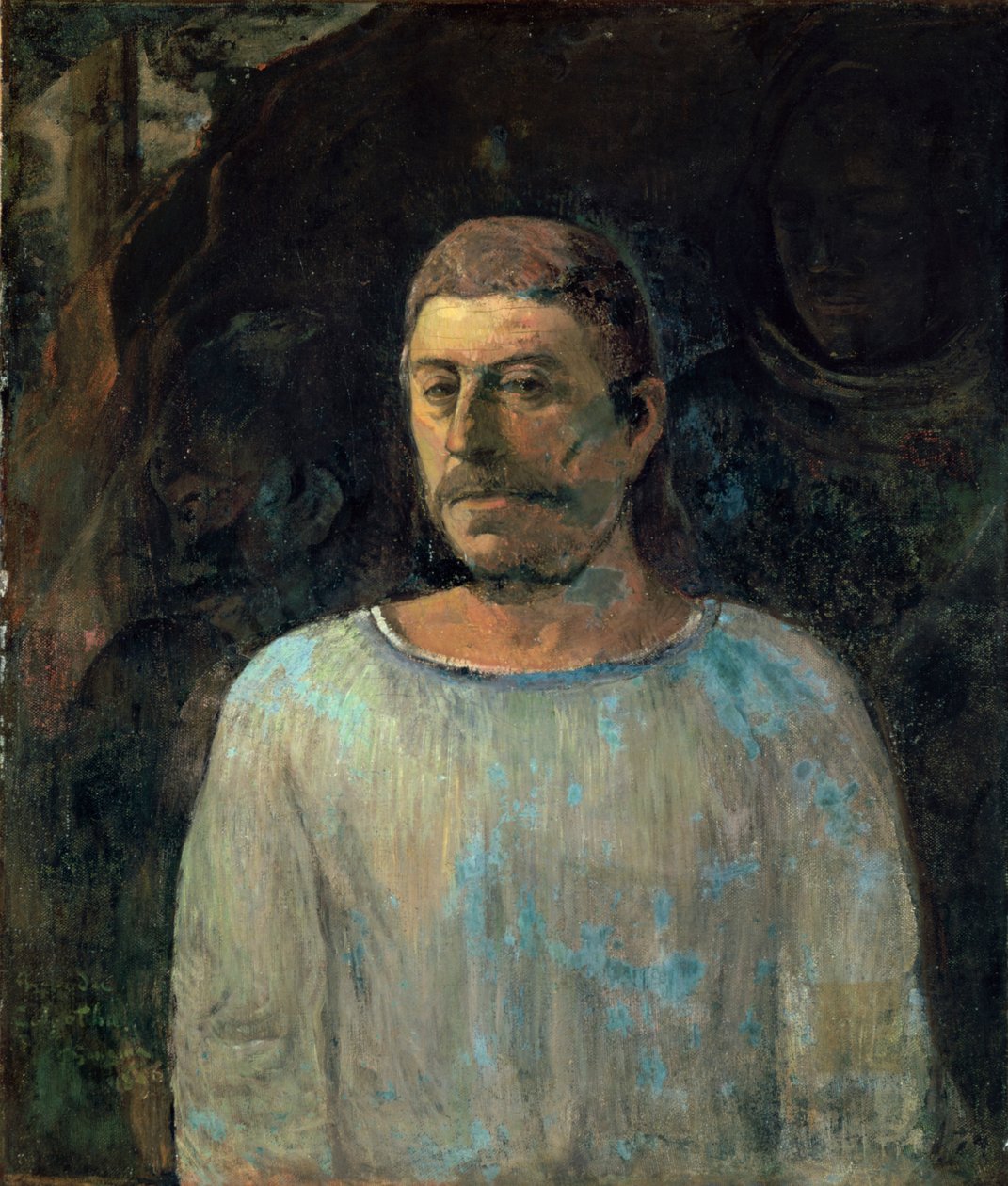 Auto-retrato, 1896 de Paul Gauguin